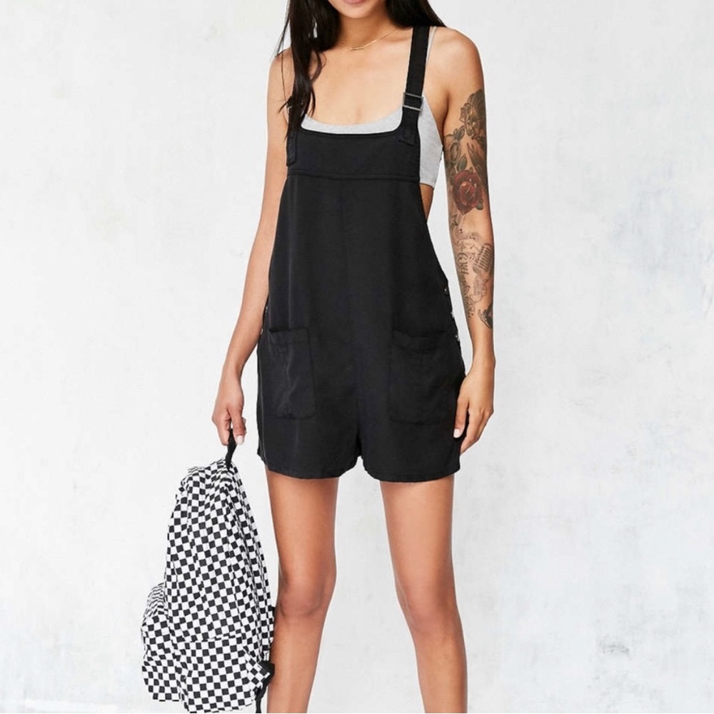 BDG Overalls Romper, Size XS